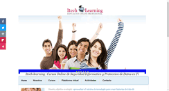Desktop Screenshot of itech-learning.com