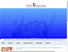 Tablet Screenshot of itech-learning.com
